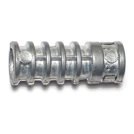 MIDWEST FASTENER Short Lag Shield, 1/2" Dia, Alloy Steel Zinc Plated, 4 PK 60774